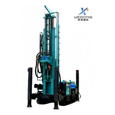 Liela kāpurķēžu ūdens aku urbšanas iekārta