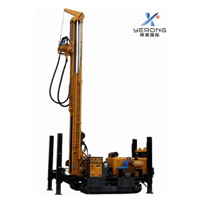 Liela diametra kāpurķēžu ūdens aku urbšanas iekārta