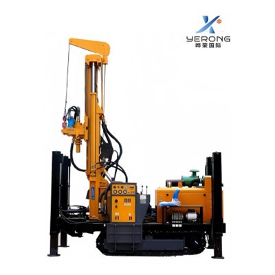 Vidēja kāpurķēžu ūdens aku urbšanas iekārta